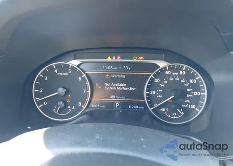 2025 Nissan Altima Sv Fwd z USA, uszkodzony, nr VIN 1N4BL4DV8SN414782